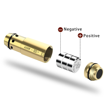 Sturdy Laser Training Cartridge 40s＆W Caliber With Built In Rubber Snap Cap