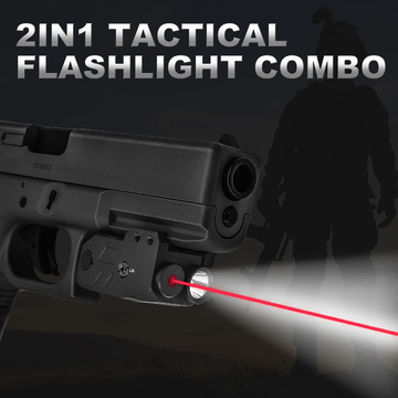 650nm Red LED Tactical Flashlights With Magnetic USB Rechargeable