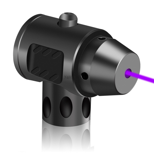 Purple Sight Light Laser Boresighter Magnetic  Pistol Bore Sight