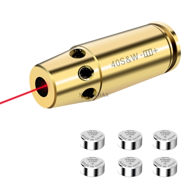 ODM Reliable Hunting Boresighters Red Laser Bore Sight Brass