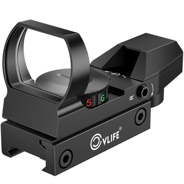 Rifle / Airsoft Gun Red Gun Sight Scope Reflex Sight With 20mm Rail