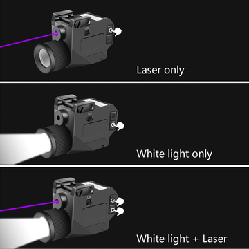 Rifle Airsoft Gun Lasers Rechargeable Adjustable Weaver Mount Laser Sight