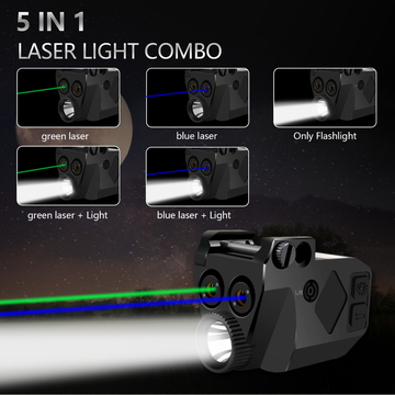 OEM / ODM Laser Light Beam Gun Class IIIA Green Blue Laser Color