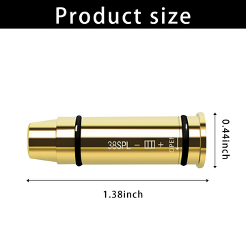 Integral Mount Laser Training Cartridge 38SPL Caliber Bullet