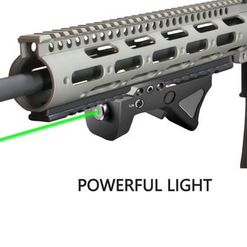 IPX4 Picatinny Green Laser Sight Waterproof With Rechargeable USB