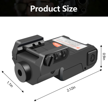 Durable Sturdy Green Laser Sight For Rifle 520nm Laser Wavelength