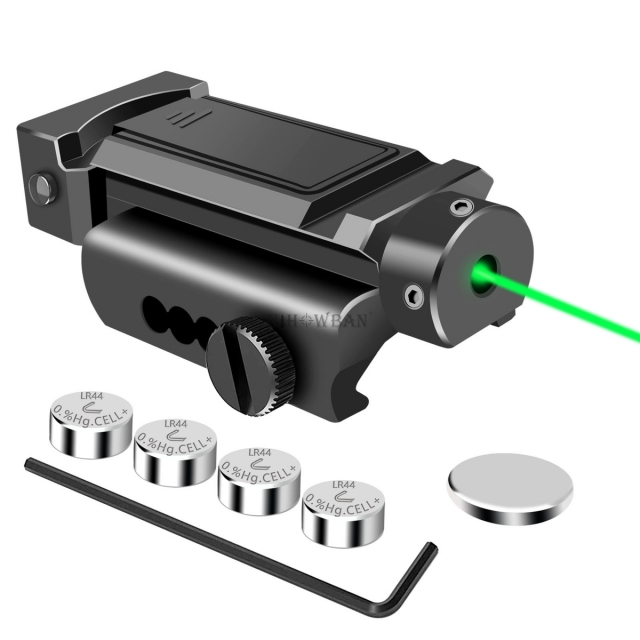 OEM Compact Rifle Laser Sight Green Shockproof ‎1.5 Ounces Weight