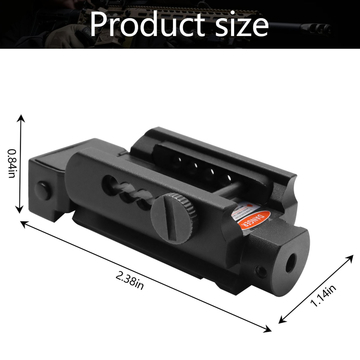 OEM Compact Rifle Laser Sight Green Shockproof ‎1.5 Ounces Weight