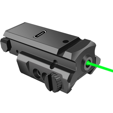 Pistol / Shotgun Green Laser Sight Picatinny Rail Compact Shockproof