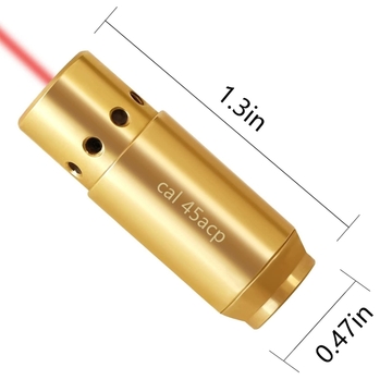 Durable Bore Laser Sight 45acp Red Laser Boresight With 6 Batteries