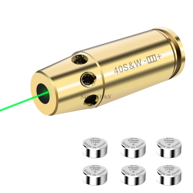 ODM Handgun Bore Laser Sight 40s＆W Green Dot Laser Boresighter