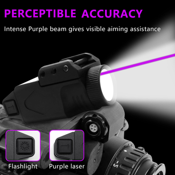 2 In 1 Shotgun Laser Sight Magnetic Charging With Purple Laser Sight