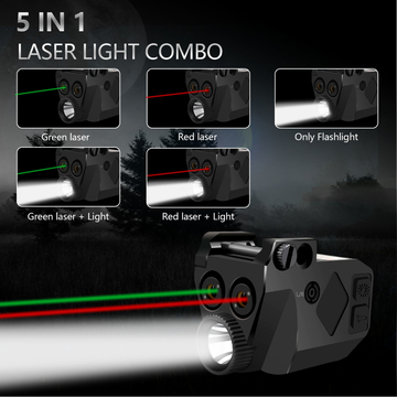 Shotgun Laser Sight 500 Lumens 520nm / 650nmRed Green Laser Sights Beams