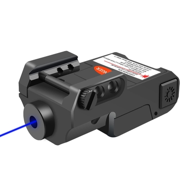 Shotgun Blue Laser Sight 405nm For Picatinny Rail Handgun / Rifle