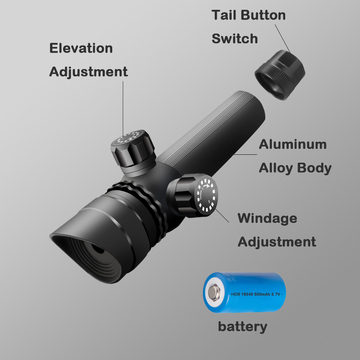 520nm Green Shotgun Laser Sight With 20mm Picatinny Mount And Pressure Switch