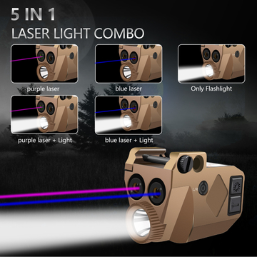 Weaponlight Tactical Shotgun Laser Sight 500 Lumens Blue Purple Sights