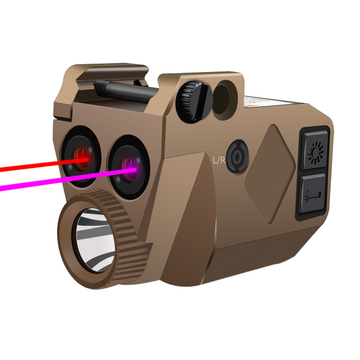 2000m - 2500m Shotgun Laser Sight Red Purple Light Laser Sight Combo 500 Lumens