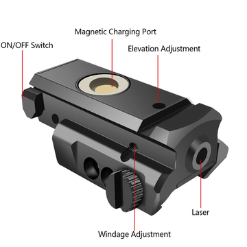 Reliable Shotgun Laser Sight For Picatinny Rail Waterproof Purple Sight